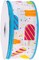 RG Ribbon: 1.5" - 2.5" Popsicle Print Ribbon with Wired Edges For Bows, Wreaths, Crafts, and Decorations - White, Blue, Pink, Green